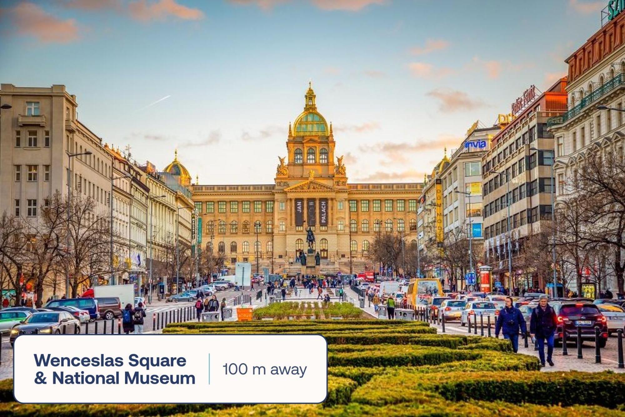 Turnkey I National Museum Apartments Prága Kültér fotó